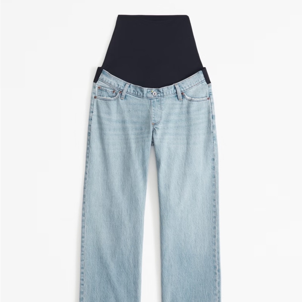 Abercrombie & Fitch Maternity Baggy Jeans